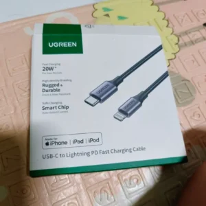 Cáp sạc nhanh UGREEN USB-C 20W 3A đạt chứng nhận MFI thích hợp cho iPhone 12 13 14 Plus 14 Pro Max iPad Pro Airpod Pro