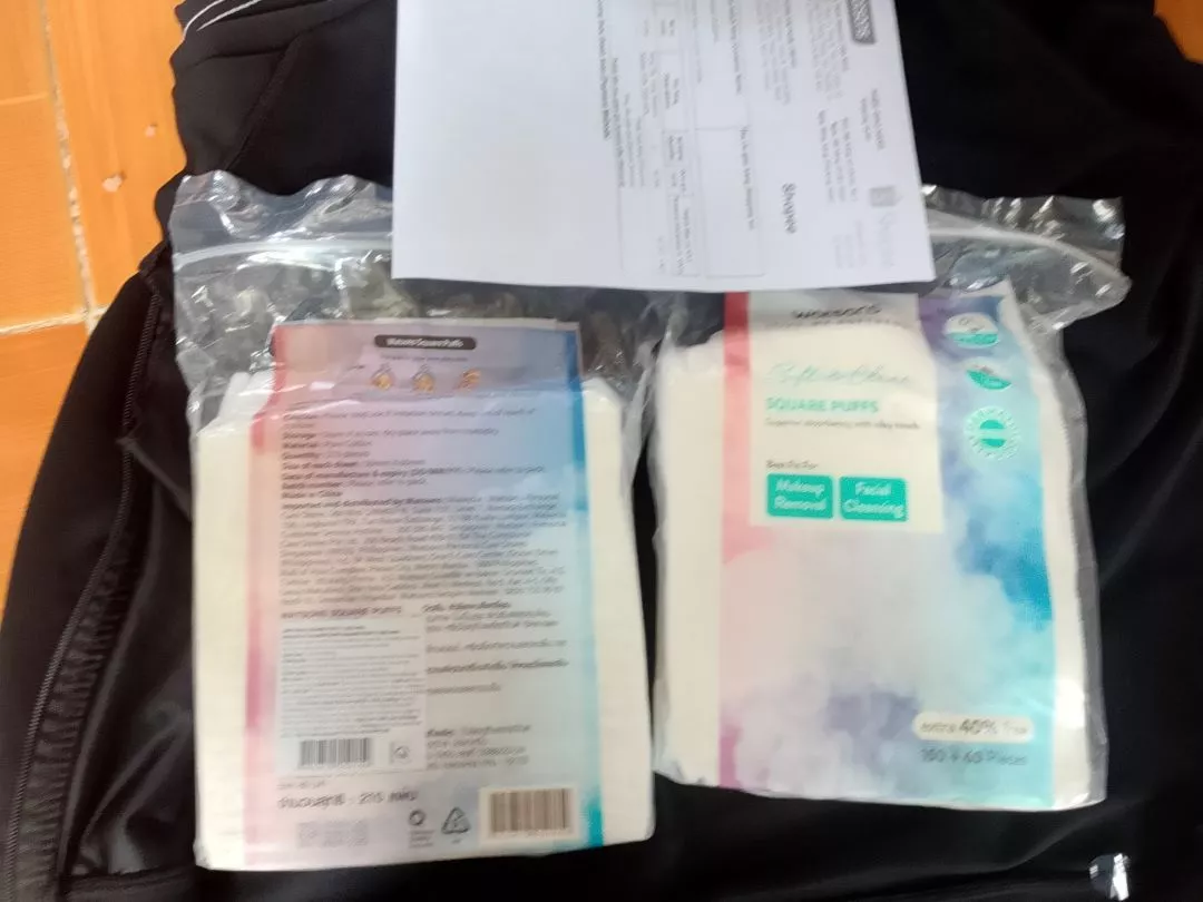 Bông Tẩy Trang Watsons Square Puffs 150S+40%