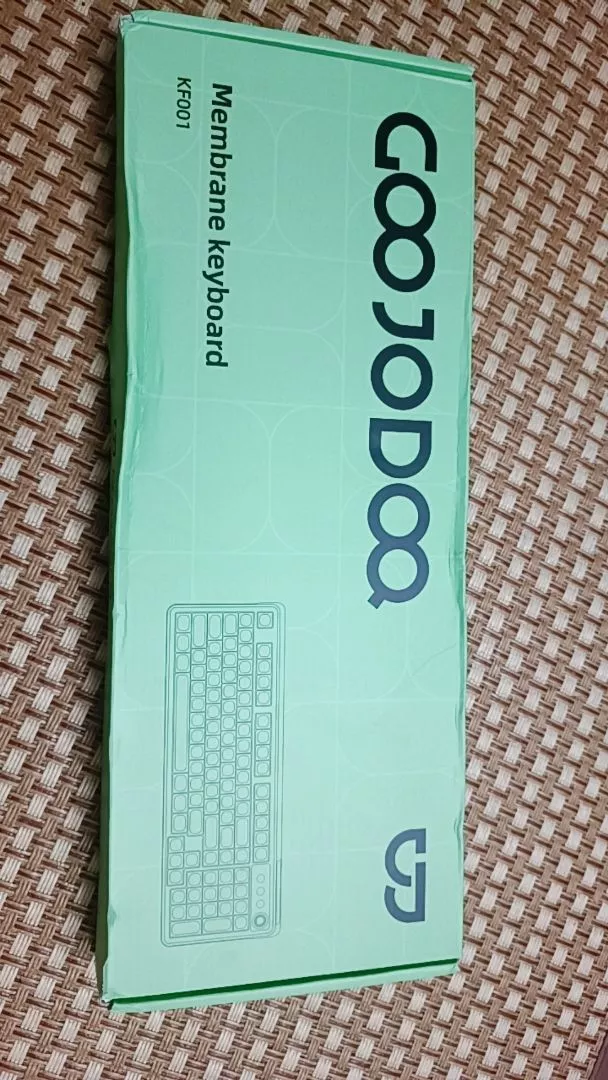 Bàn phím màng không dây Goojodoq: Ba chế độ kết nối, 98 phím, không gây tiếng ồn,có màn hình LED đèn