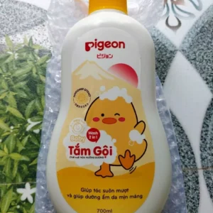 Sữa Tắm Gội Toàn Thân Pigeon Cho Bé 2in1 700ml An Toàn Thơn Dịu Nhẹ Cho Da Bé
