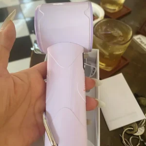 Quạt đa chức năng tốc độ cao Goojodoq 4000mah 10X có đèn pin LED, màn hình kỹ thuật số và móc treo