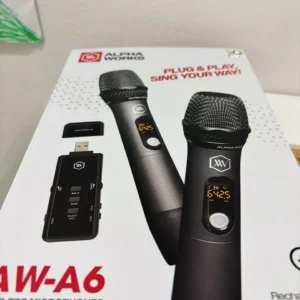 Micro không dây Alpha Works A6 - Hàng Chính Hãng
