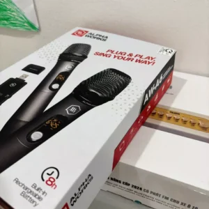 Micro không dây Alpha Works A6 - Hàng Chính Hãng