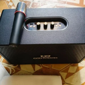 Loa Bluetooth GOOJODOQ Retro, âm thanh nổi 4 kênh, âm trầm mạnh mẽ 60W, 6000mAh, 3 chế độ phát lại