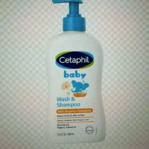 [Cetaphil X Hannah] Combo 2 Sữa tắm gội dịu lành Cetaphil Baby Wash & Shampoo with Organic Calendula 400ml/chai