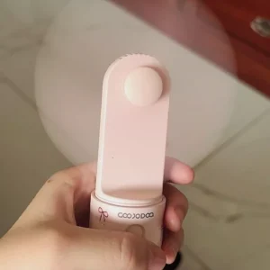 Quạt cầm tay mini 3 tốc độ GOOJODOQ 2500Mah kèm pin sạc dự phòng Type-C để sử dụng ngoài trời