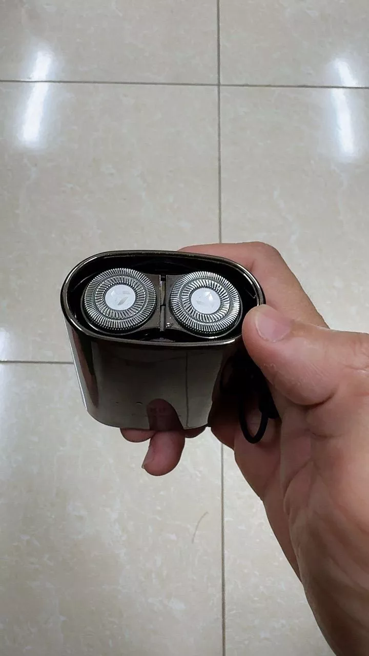 Máy cạo râu Enchen K8 đầu cạo 2D chống nước, 18 lưỡi dao tự mài, pin dùng đến 60 ngày - BH 12 tháng