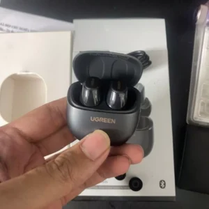 Tai nghe UGREEN Dots Bluetooth 6.0TWS Hỗ trợ 2 Mic Bộ mã âm AAC / SBC Âm thanh âm thanh Hi-Pure Âm thanh không gian Âm có độ trễ thấp Điều khiển ứng dụng Tai nghe không dây