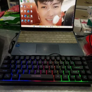 Bàn phím có dây Goojodoq 68 phím thiết kế tiện dụng với đèn RGB tương thích với nhiều hệ thống