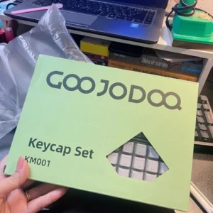 Nắp phím Bàn phím cơ GOOJODOQ 133 phím, keycap gradient cao cấp, mặt trước trong suốt, chống dầu