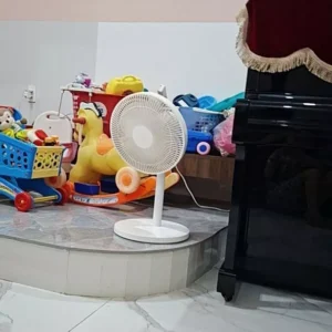 Xiaomi Rechargeable Mini Fan | Quạt 2 trong 1, cầm tay + để bàn | Tạo gió êm dịu hơn nhờ 7 cánh quạt