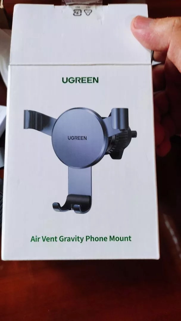 Giá đỡ điện thoại ô tô UGREEN Giá đỡ điện thoại thông hơi trên ô tô cho điện thoại di động Xiaomi Samsung iPhone 12 13 14 15 Giá đỡ ô tô