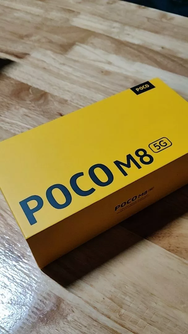Điện thoại thông minh POCO M8 5G (8+256GB | 8+512GB)|Thiết kế cong 3D thanh mảnh chỉ 7.35mm|Màn hình Flow AMOLED 6.77" 1