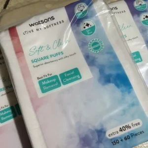 Bông Tẩy Trang Watsons Square Puffs 150S+40%