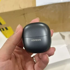 Tai nghe UGREEN Dots Bluetooth 6.0TWS Hỗ trợ 2 Mic Bộ mã âm AAC / SBC Âm thanh âm thanh Hi-Pure Âm thanh không gian Âm có độ trễ thấp Điều khiển ứng dụng Tai nghe không dây
