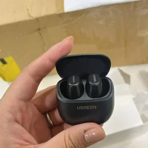 Tai nghe UGREEN Dots Bluetooth 6.0TWS Hỗ trợ 2 Mic Bộ mã âm AAC / SBC Âm thanh âm thanh Hi-Pure Âm thanh không gian Âm có độ trễ thấp Điều khiển ứng dụng Tai nghe không dây