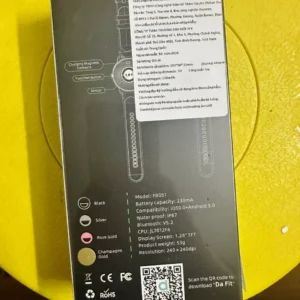 Đồng hồ thông minh GOOJODOQ có khả năng chống nước IP67, gọi điện qua Bluetooth, theo dõi sức khỏe