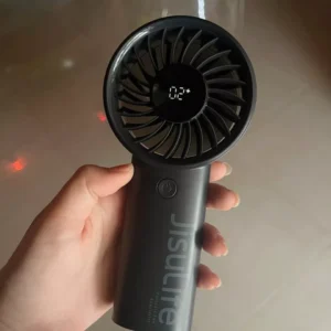 Quạt cầm tay mini Jisulife Life 4 ABS 5 cấp độ gió 3600mAh/5000mAh - Sử dụng liên tục 12h - Chính hãng - BH 12 tháng