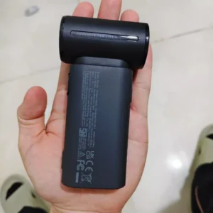 Quạt cầm tay mini Jisulife Life 9 ABS 5 cấp độ gió 3600mAh/5000mAh - Sử dụng liên tục 12h - Chính hãng - BH 12 tháng