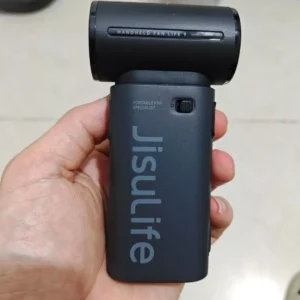 Quạt cầm tay mini Jisulife Life 9 ABS 5 cấp độ gió 3600mAh/5000mAh - Sử dụng liên tục 12h - Chính hãng - BH 12 tháng