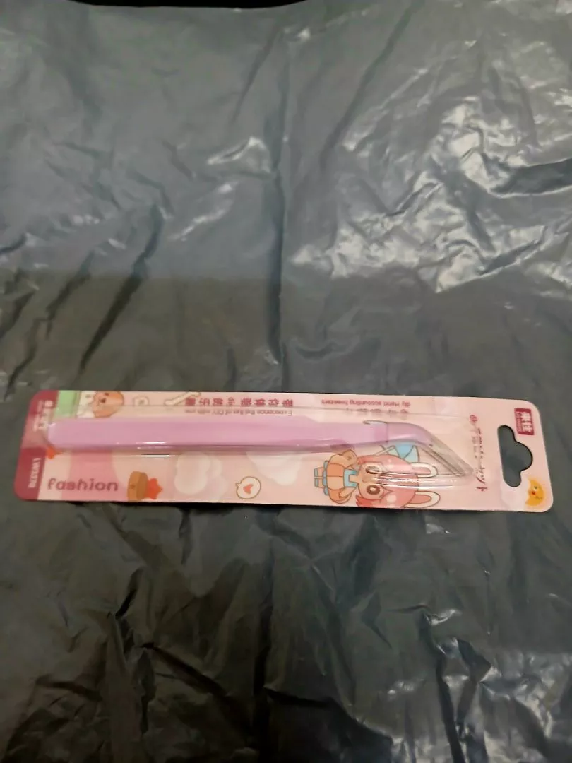 Nhíp Gắp Mi Giả Đầu Cong Chính Xác, Không Trượt, Dễ Gắp - Hỗ Trợ Trang Điểm Nhanh