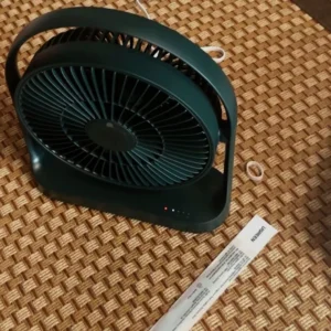 Quạt Để Bàn Tích Điện JISULIFE FA19 ABS Xoay 330 Độ - Pin 4000mAh Sử Dụng Lên Đến 15H Chính Hãng - Bảo Hành 12 Tháng