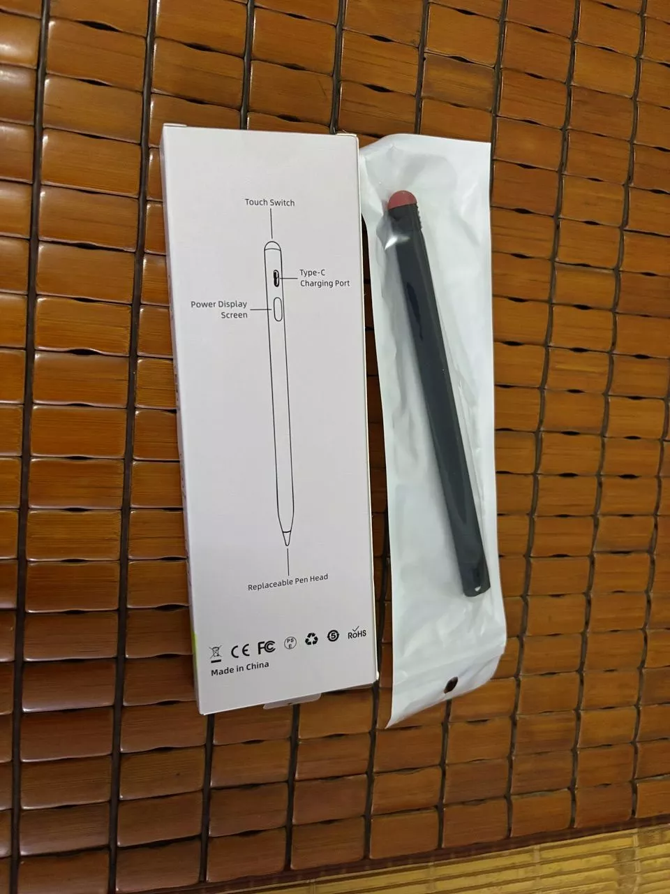 bút cảm ứng đa chức năng GOOJODOQ có đèn báo pin, phù hợp với máy tính bảng Xiaomi, Huawei,PAD và điện thoại di động