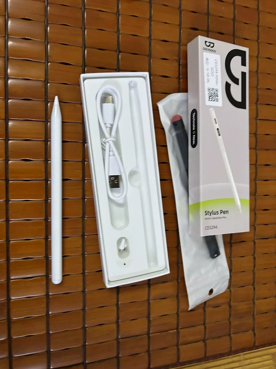 bút cảm ứng đa chức năng GOOJODOQ có đèn báo pin, phù hợp với máy tính bảng Xiaomi, Huawei,PAD và điện thoại di động
