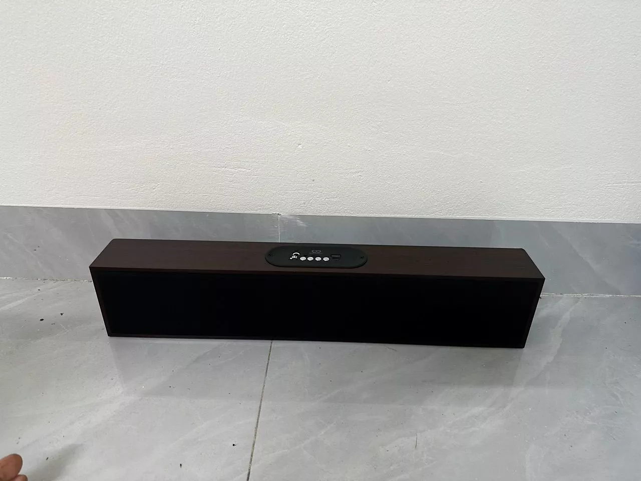 Loa Bluetooth GOOJODOQ Thiết kế bằng gỗ kích thước lớn Loa không dây PC Máy tính xách tay Âm thanh USB Chơi game Thẻ TF AUX