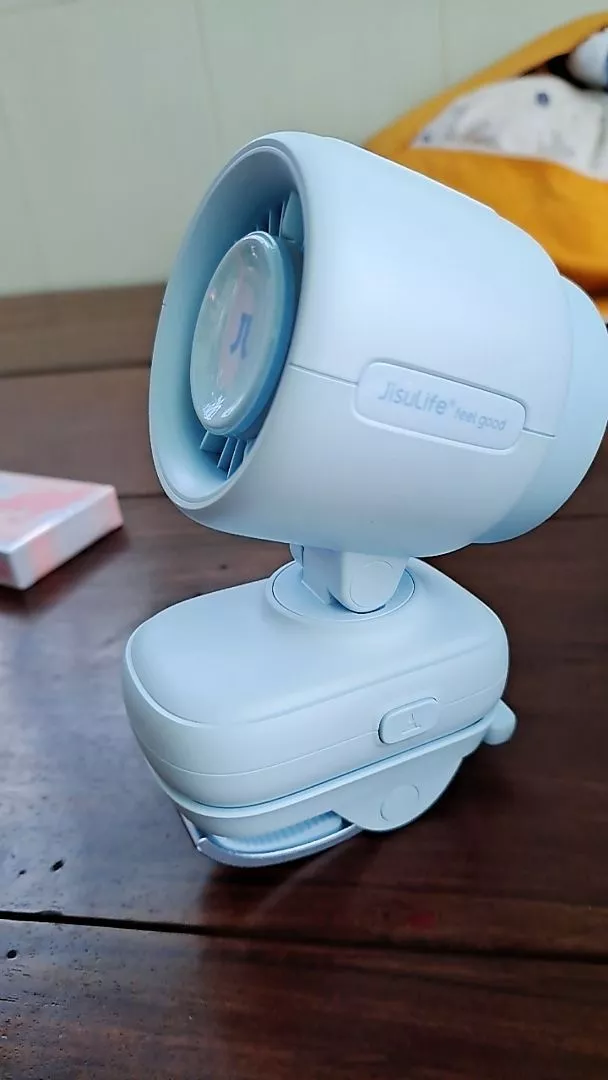 Quạt Chân kẹp/Chân bạch tuộc đa năng JISULIFE Life 4 | Pin 5000mAh Sạc Nhanh Sử Dụng Đến 38h | Chính Hãng - BH 12 Tháng