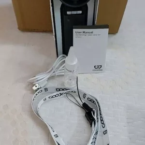 Quạt Phun Sương Turbo GOOJODOQ, 100 Tốc Độ, Pin 3600mAh (11.5H), Gió Mạnh,Xoay 180° điều chỉnh