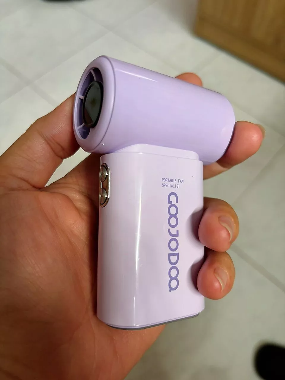 Quạt mini GOOJODOQ Turbo tốc độ cao 4000mAh Quạt bỏ túi di động tăng cường sức gió gấp 10 lần