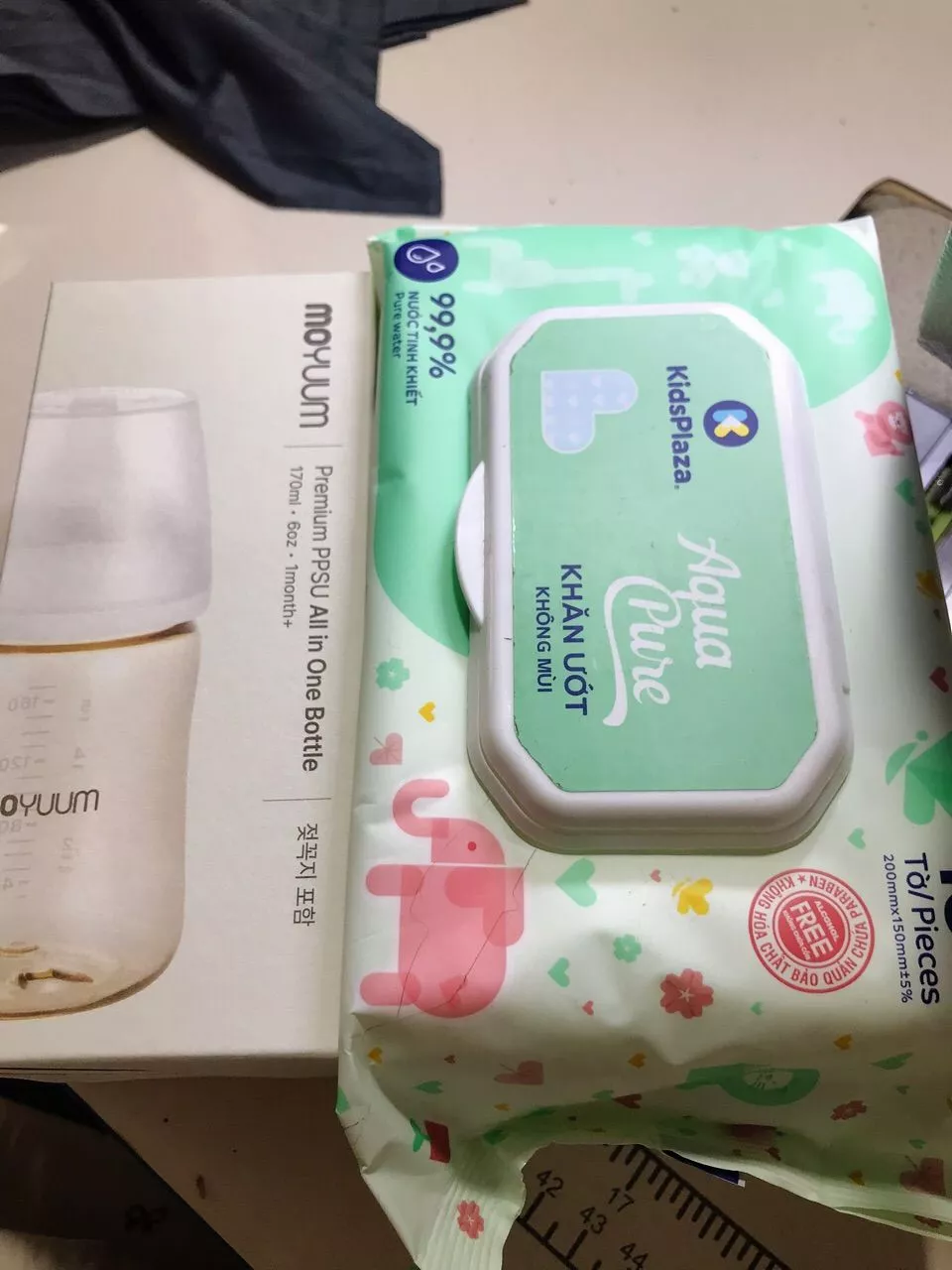 Bình sữa PPSU Moyuum Premium Basic 80ml/ 170ml/ 270ml New