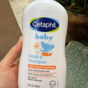 Combo 2 Sữa tắm gội trẻ em tinh chất hoa cúc Cetaphil 400ml