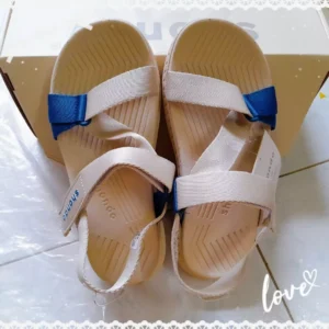 Giày Sandal Nam Nữ Shondo F7R Đế Cao 5cm Nhẹ Đi Học Đi Chơi Nhiều Màu