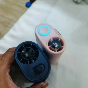 GOOJODOQ 3000mAh Quạt Đeo Hông Turbo 8m/s,Sạc Type-C, Màn Hình Số, 6 Cấp Gió, Dây Đeo Cổ