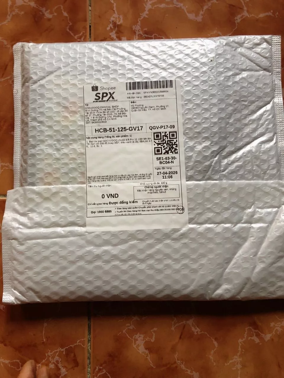 Bao da ipad GOOJODOQ choAir 4/5 Pro 11 10th 9th 8th 7th Gen với Giá đỡ Xoay 360°