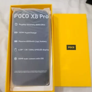 Điện thoại thông minh POCO X8 PRO| Pin cực lớn 6500mAh(typ) sạc nhanh 100W| Màn hình AMOLED 1.5K 120Hz