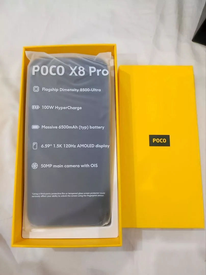 Điện thoại thông minh POCO X8 PRO| Pin cực lớn 6500mAh(typ) sạc nhanh 100W| Màn hình AMOLED 1.5K 120Hz