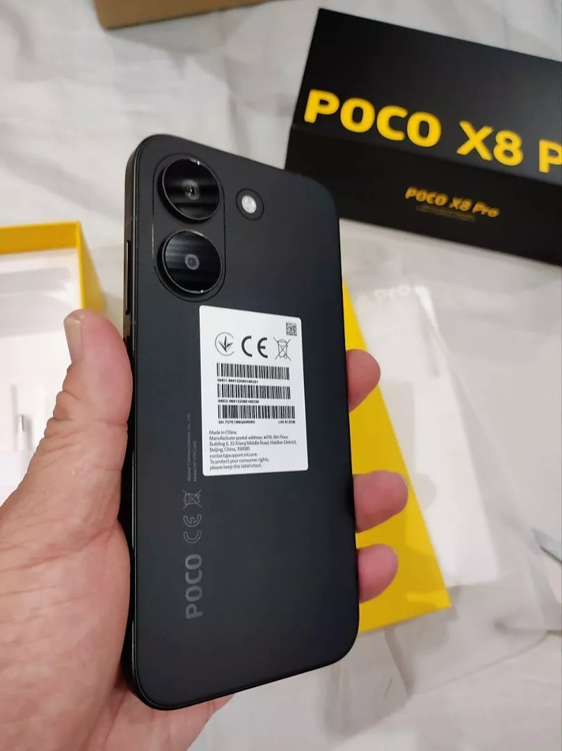 Điện thoại thông minh POCO X8 PRO| Pin cực lớn 6500mAh(typ) sạc nhanh 100W| Màn hình AMOLED 1.5K 120Hz