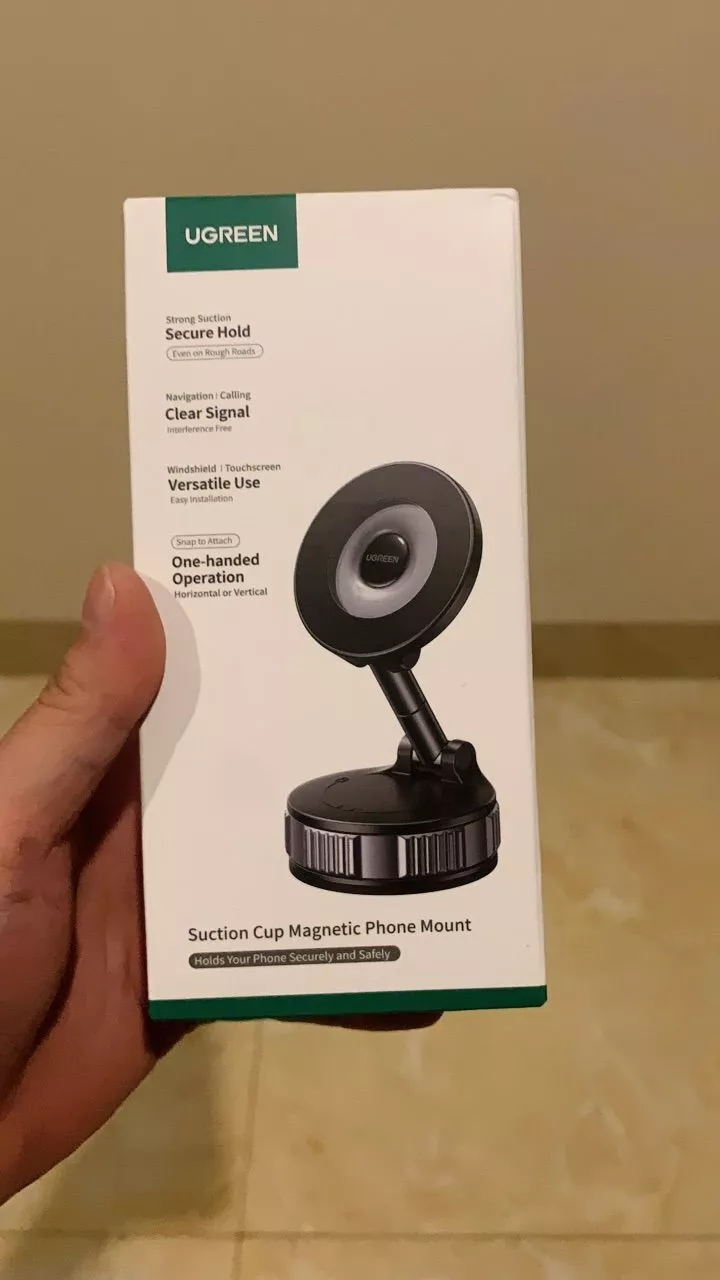 UGREEN 360° Giá Đỡ Điện Thoại Xe Từ Tính Chân Không Có Thể Gập Lại Và Xoay Chắc Chắn Lực Hút Mạnh Cho iPhone 12 13 14 15 16 Pro Max