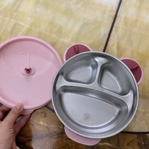 Bát ăn cho trẻ em hình ngộ nghĩnh inox 316 Elmich Babycare EL-0008