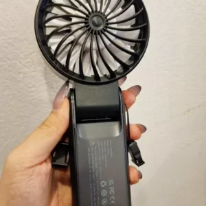 GOOJODOQ Quạt năng lượng mặt trời Mini có thể gập lại 3600 mAh Turbo Jet có thể sạc lại cầm tay Gió mạnh GFS014