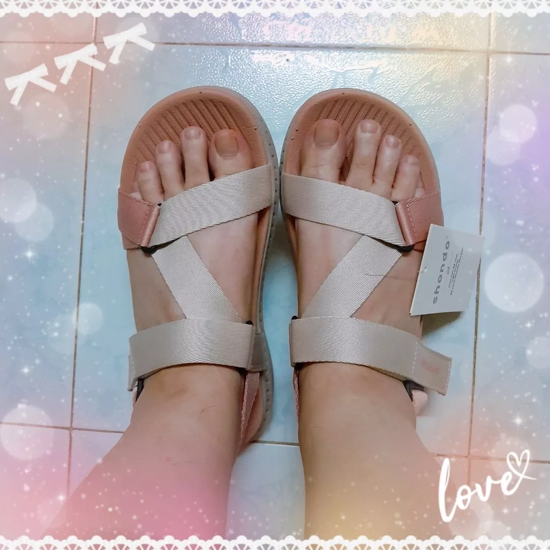 Giày Sandal Nam Nữ Shondo F7R Ver 2 Đế Cao 5cm Nhẹ Đi Học Đi Chơi Nhiều Màu Nhiều Màu