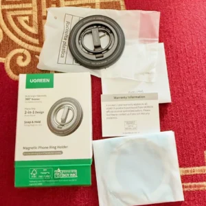 Ugreen MagSafe Giá đỡ vòng điện thoại từ tính Hợp kim kẽm Giá đỡ có thể điều chỉnh Kẹp điện thoại cho iphone Xiaomi Samsung Huawei