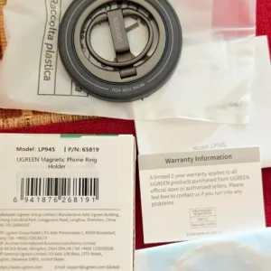 Ugreen MagSafe Giá đỡ vòng điện thoại từ tính Hợp kim kẽm Giá đỡ có thể điều chỉnh Kẹp điện thoại cho iphone Xiaomi Samsung Huawei