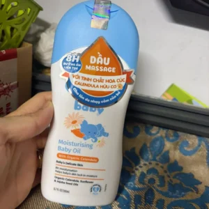 [MỚI] Dầu massage dưỡng ẩm làm dịu da bé với hoa cúc Calendula Hữu Cơ Cetaphil Baby Moisturising Baby Oil 200ml