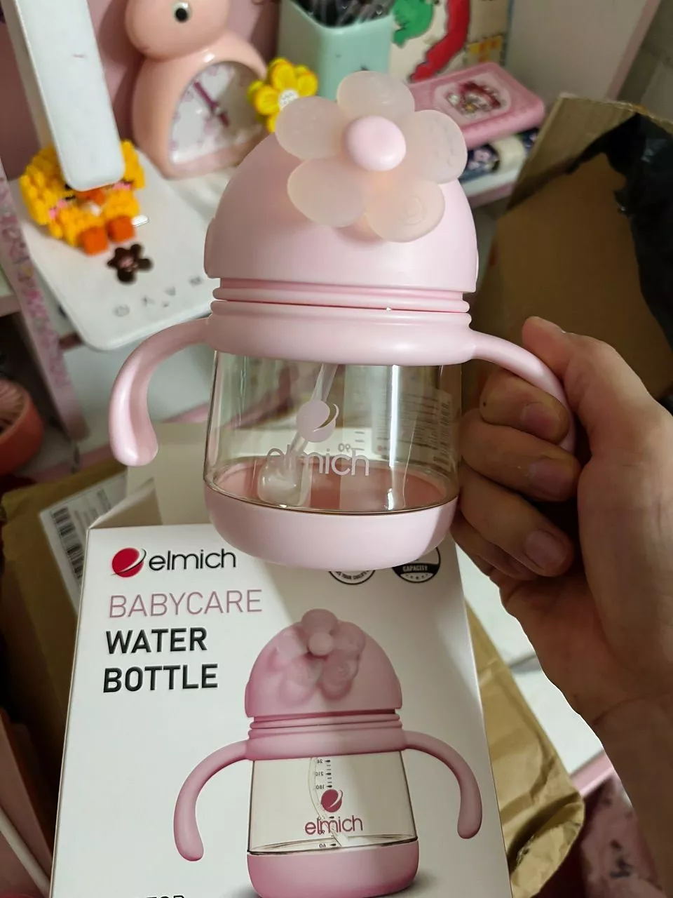 Bình nước trẻ em Elmich BabyCare EL8395/EL8396