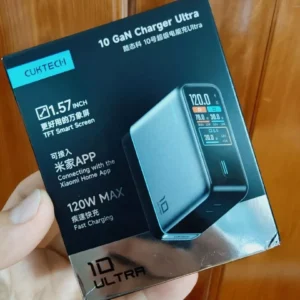 Củ Sạc Nhanh CUKTECH GaN 120W 4 Cổng Điều Khiển App Mi Home Cho Laptop/MacBook/iP 17/16/15 Pro Max/Xiaomi 17/Samsung S26