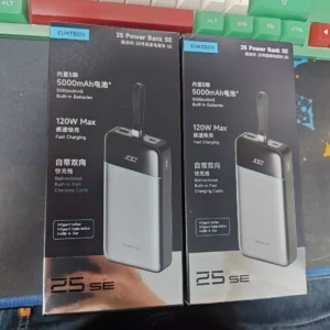 Củ Sạc Nhanh CUKTECH GaN 100W Màn Hình Hiển Thị 3 Cổng Type-C Sạc Laptop 65W Tương Thích iP 17 Pro Max/MacBook/Xiaomi